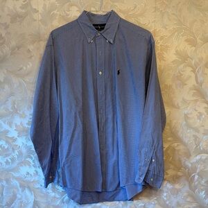 Polo by Ralph Lauren Classic Blue Button Down Shirt